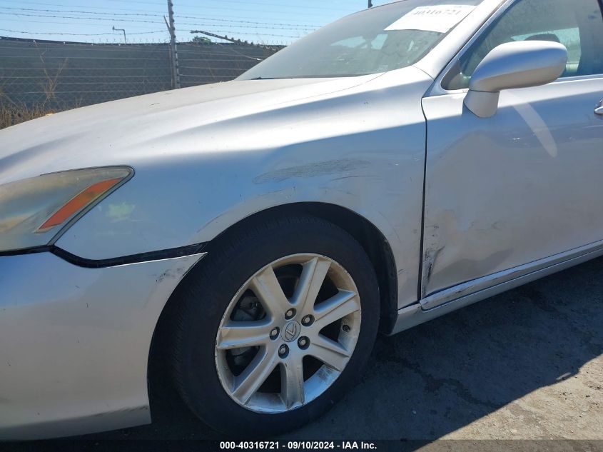 2009 Lexus Es 350 350 VIN: JTHBJ46G692306301 Lot: 40316721