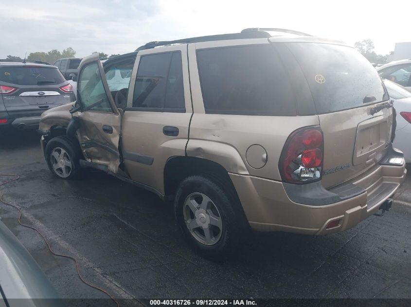 2004 Chevrolet Trailblazer Ls/Lt VIN: 1GNDS13S942382626 Lot: 40316726