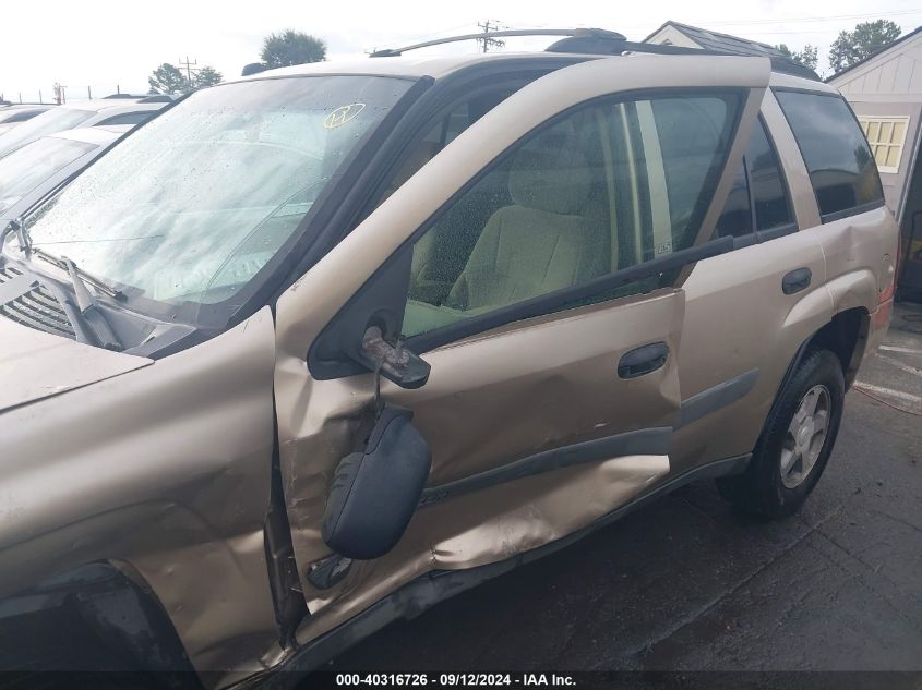 2004 Chevrolet Trailblazer Ls/Lt VIN: 1GNDS13S942382626 Lot: 40316726