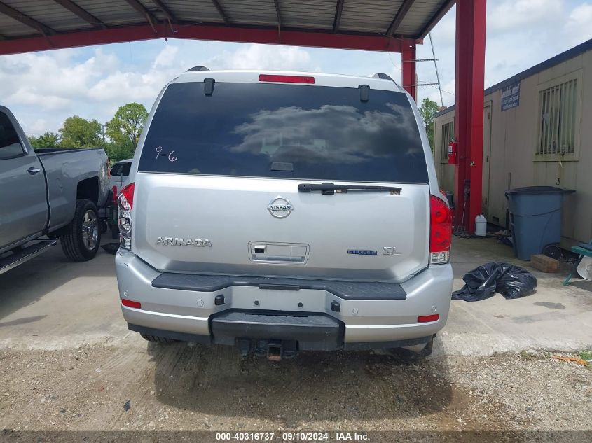 2014 Nissan Armada Sl VIN: 5N1BA0ND0EN611198 Lot: 40316737