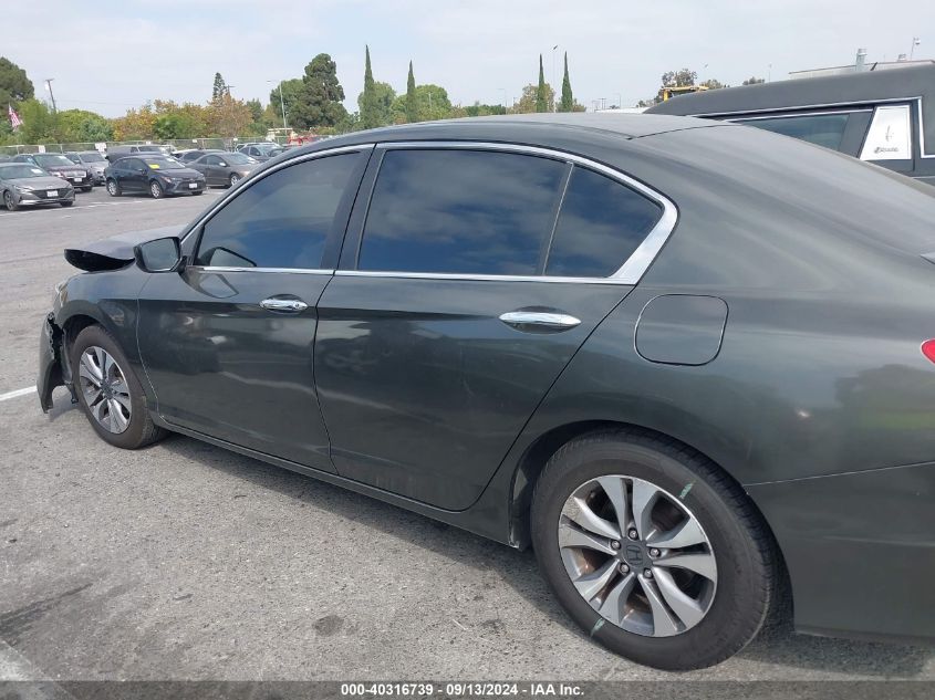 1HGCR2F30DA139563 2013 Honda Accord Lx