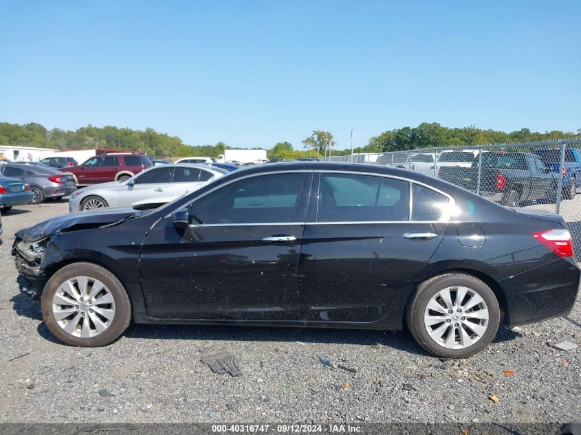 1HGCR3F82EA035823 2014 Honda Accord Ex-L V-6