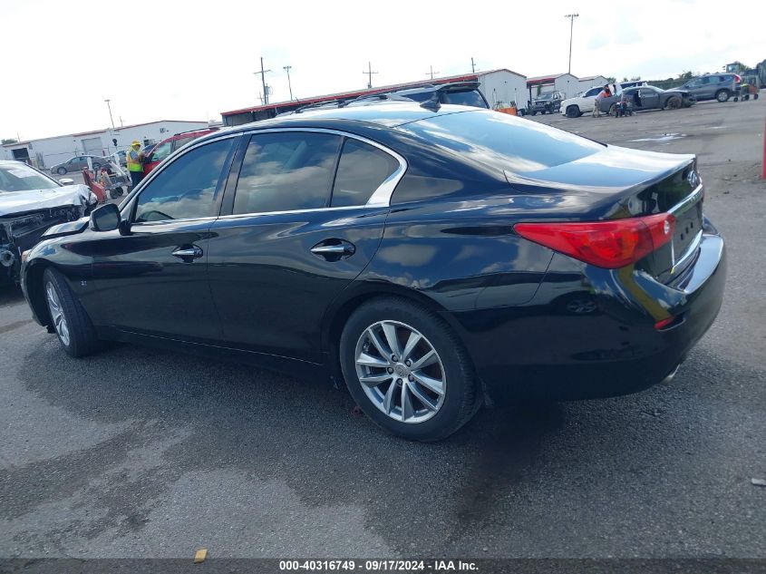 2015 Infiniti Q50 VIN: JN1BV7AP5FM349173 Lot: 40316749