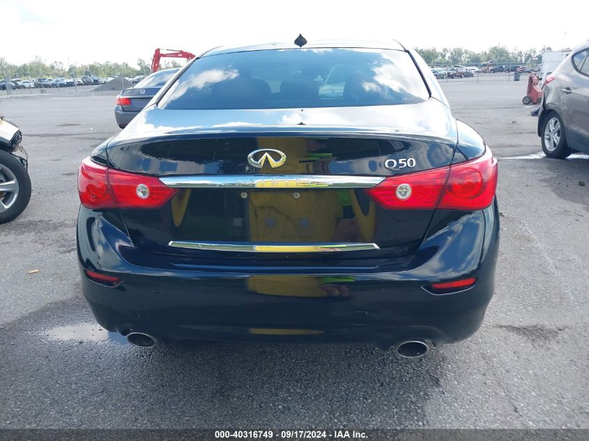 2015 Infiniti Q50 VIN: JN1BV7AP5FM349173 Lot: 40316749