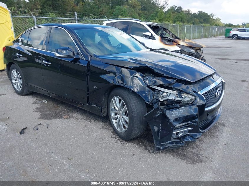 2015 Infiniti Q50 VIN: JN1BV7AP5FM349173 Lot: 40316749