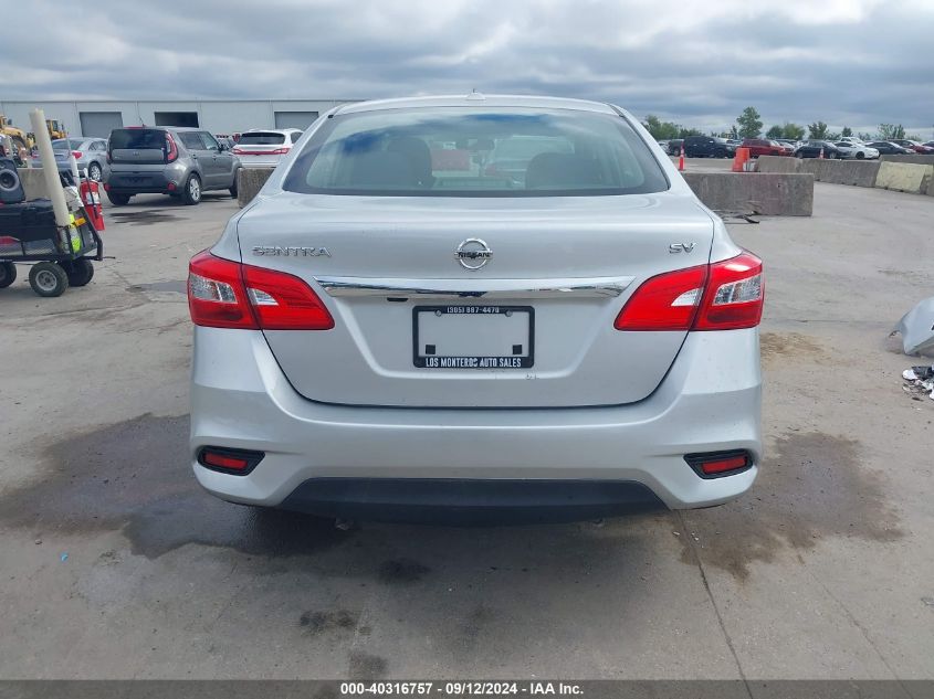 3N1AB7AP7KY371400 2019 Nissan Sentra Sv