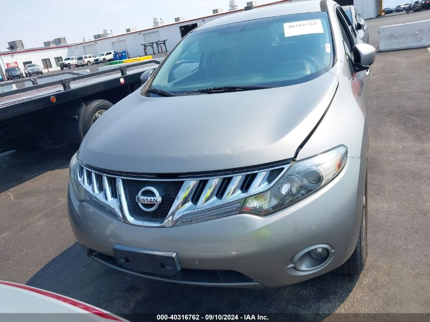 2009 Nissan Murano Sl VIN: JN8AZ18U49W006051 Lot: 40316762