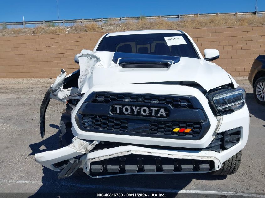 2020 Toyota Tacoma Double Cab/Sr/Sr5/Trd Spo VIN: 5TFCZ5ANXLX212328 Lot: 40316780