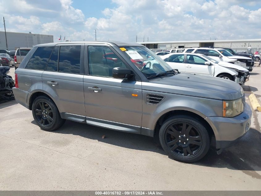 2007 Land Rover Range Rover Sport Hse VIN: SALSK25417A991118 Lot: 40316782