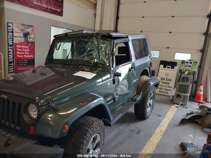 2007 Jeep Wrangler Sahara VIN: 1J8FA54177L179212 Lot: 40316792