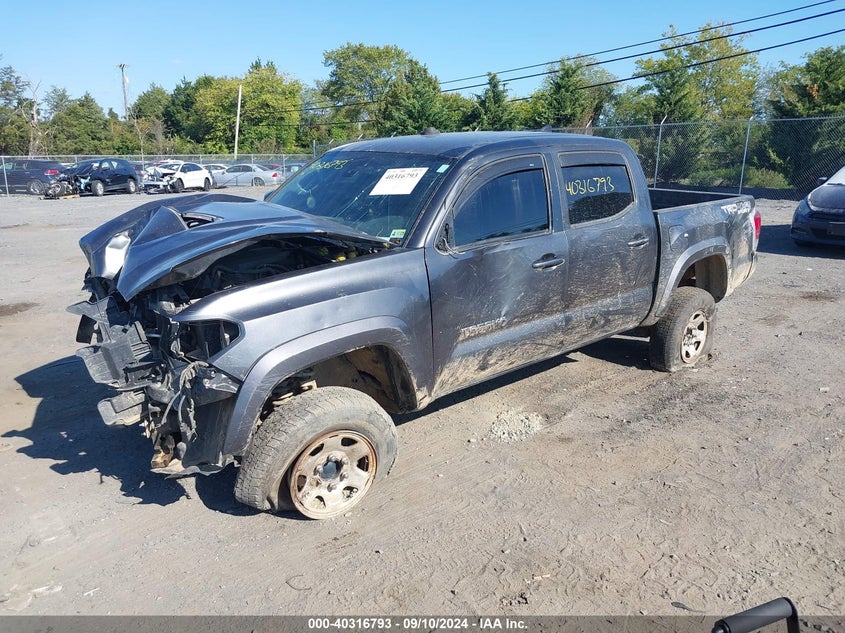 VIN 3TMCZ5AN6JM157640 2018 TOYOTA TACOMA TRD SPORT