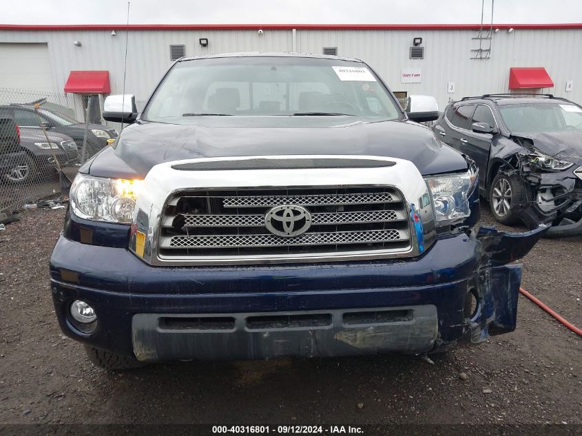 2007 Toyota Tundra Limited 5.7L V8 VIN: 5TFBV58197X011360 Lot: 40316801