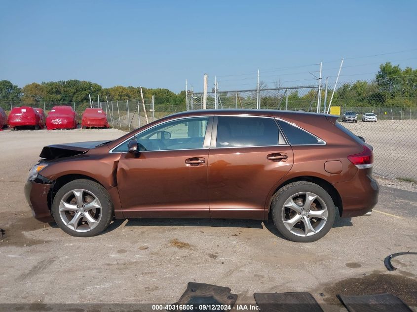 2014 Toyota Venza Le/Xle/Limited VIN: 4T3BK3BB6EU107625 Lot: 40316805