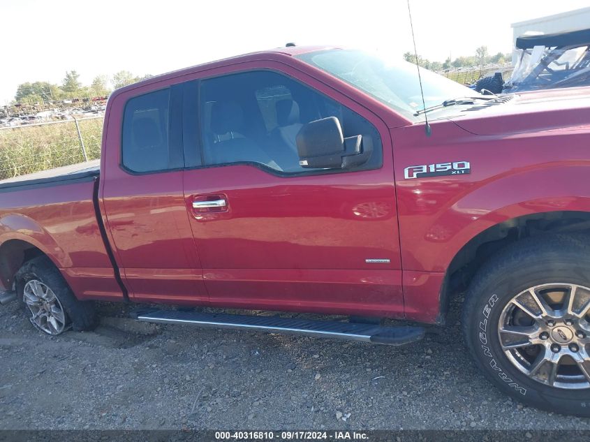 2017 Ford F-150 Xlt VIN: 1FTEX1EP6HFB51298 Lot: 40316810
