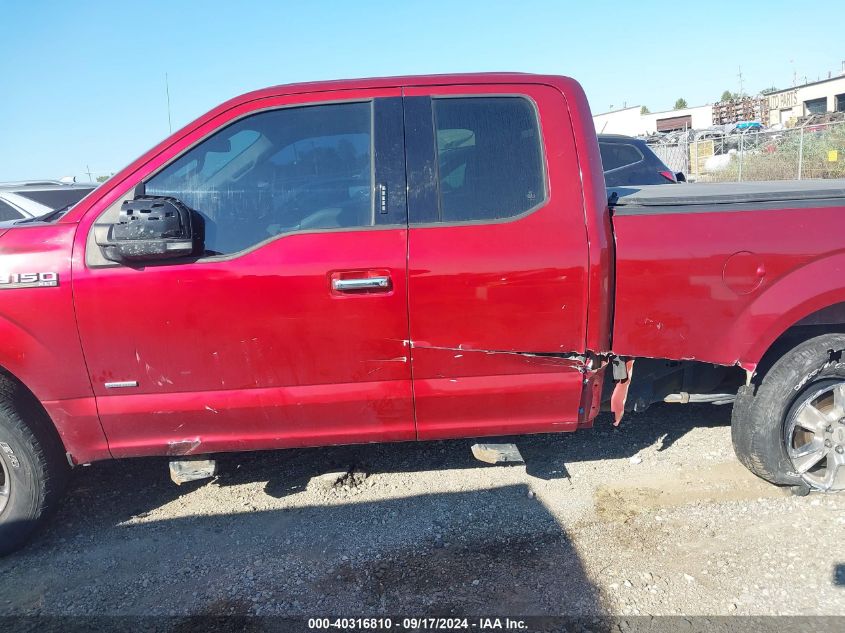 2017 Ford F-150 Xlt VIN: 1FTEX1EP6HFB51298 Lot: 40316810