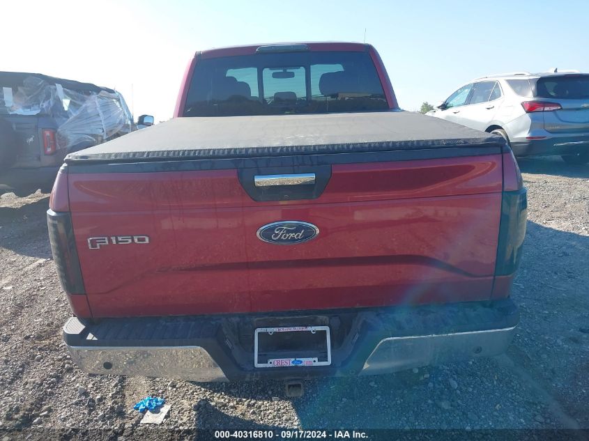 2017 Ford F-150 Xlt VIN: 1FTEX1EP6HFB51298 Lot: 40316810