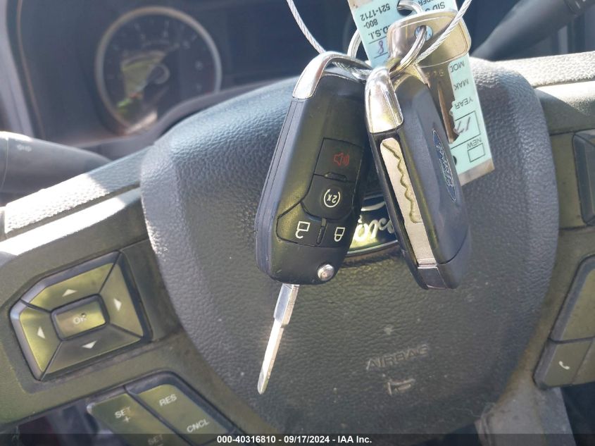 2017 Ford F-150 Xlt VIN: 1FTEX1EP6HFB51298 Lot: 40316810