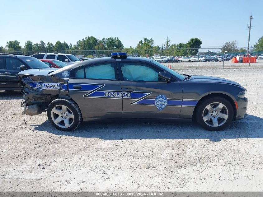 2019 Dodge Charger Police Rwd VIN: 2C3CDXAG9KH533098 Lot: 40316813