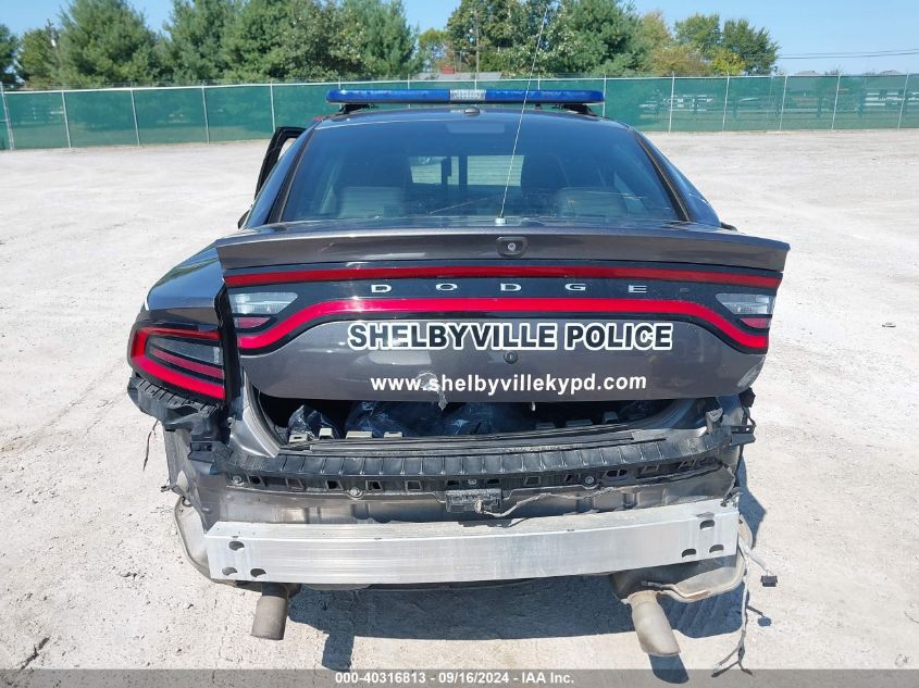 2019 Dodge Charger Police Rwd VIN: 2C3CDXAG9KH533098 Lot: 40316813