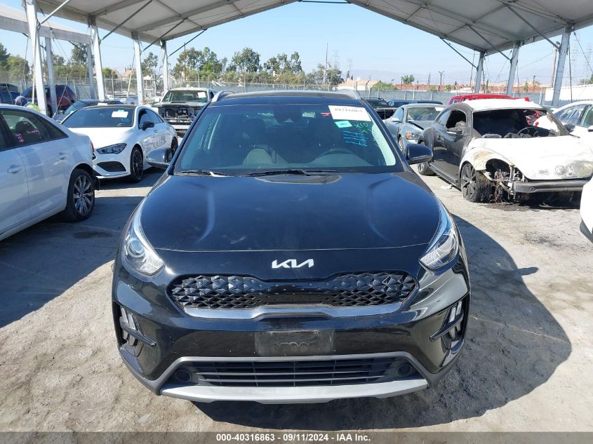 2022 Kia Niro Lx/Lxs/Lxs Se VIN: KNDCB3LC6N5548755 Lot: 40316863