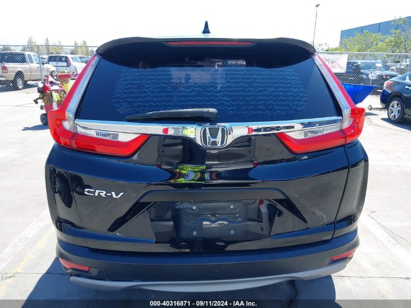 2019 Honda Cr-V Lx VIN: 5J6RW5H32KL004371 Lot: 40316871