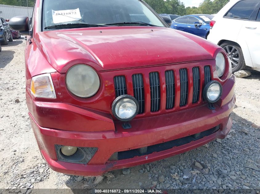 2008 Jeep Compass Sport VIN: 1J8FT47W48D760027 Lot: 40316872