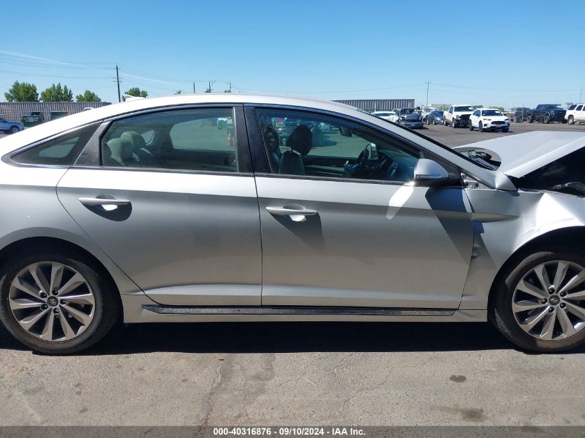 2017 Hyundai Sonata Sport VIN: 5NPE34AF6HH443775 Lot: 40316876