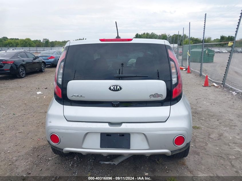 2018 Kia Soul + VIN: KNDJP3A54J7540052 Lot: 40316896