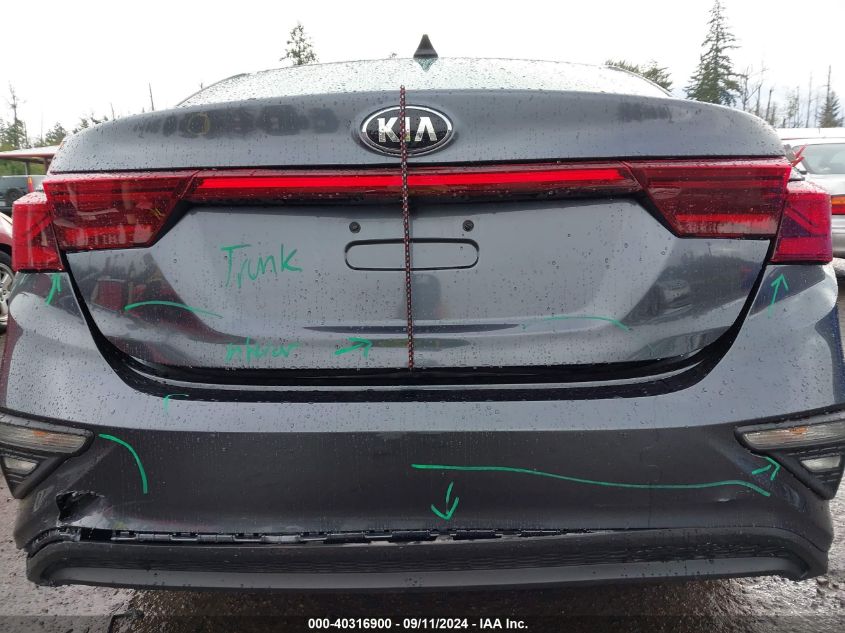 2021 Kia Forte Fe/Lxs VIN: 3KPF24AD3ME370336 Lot: 40316900