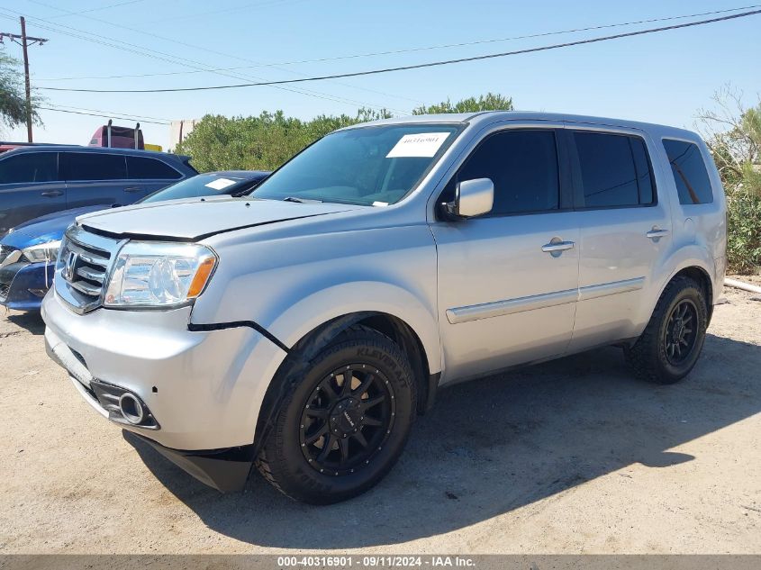 2014 Honda Pilot Exl VIN: 5FNYF3H53EB014096 Lot: 40316901