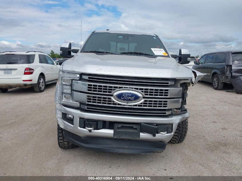 2018 Ford F250 Super Duty VIN: 1FT7W2BT9JEB88523 Lot: 40316904