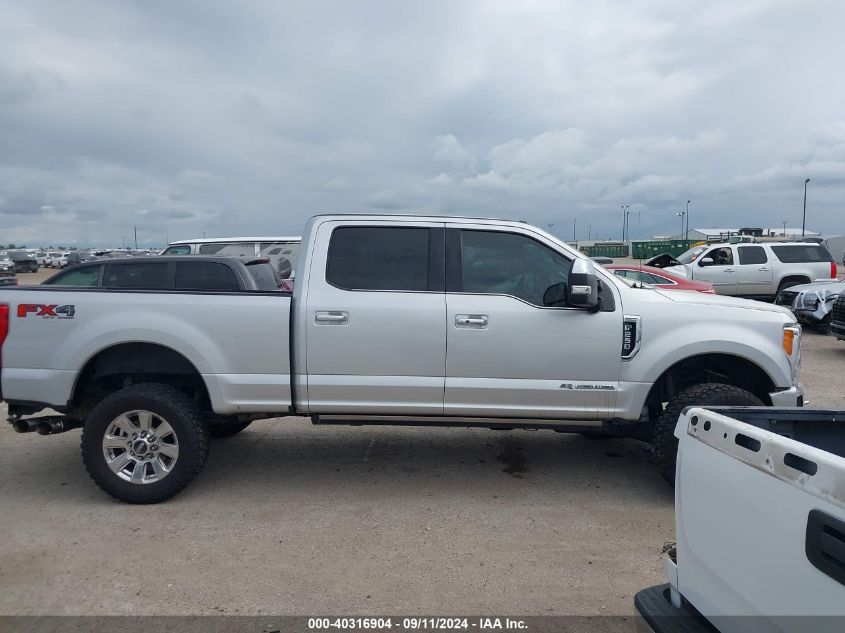 2018 Ford F250 Super Duty VIN: 1FT7W2BT9JEB88523 Lot: 40316904