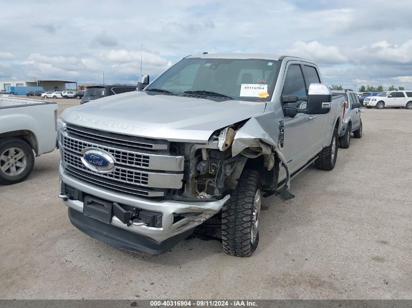 2018 Ford F250 Super Duty VIN: 1FT7W2BT9JEB88523 Lot: 40316904