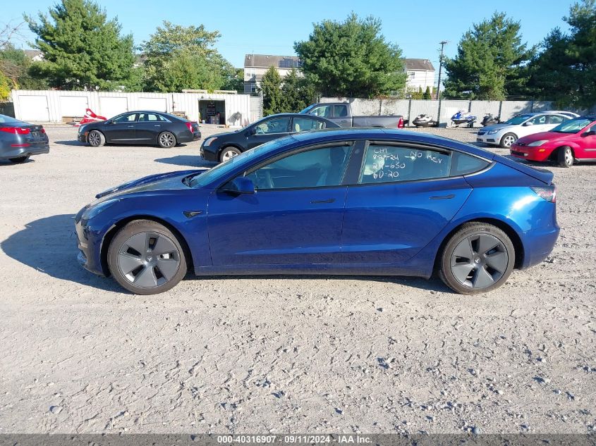 2023 Tesla Model 3 VIN: 5YJ3E1EA4PF500700 Lot: 40316907