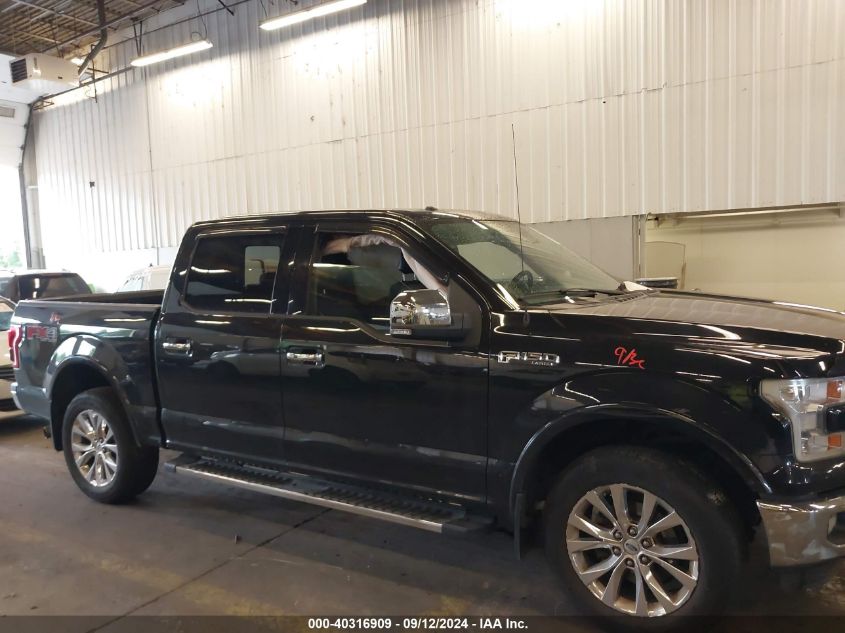 2015 Ford F-150 Supercrew VIN: 1FTEW1EF3FFA93299 Lot: 40316909