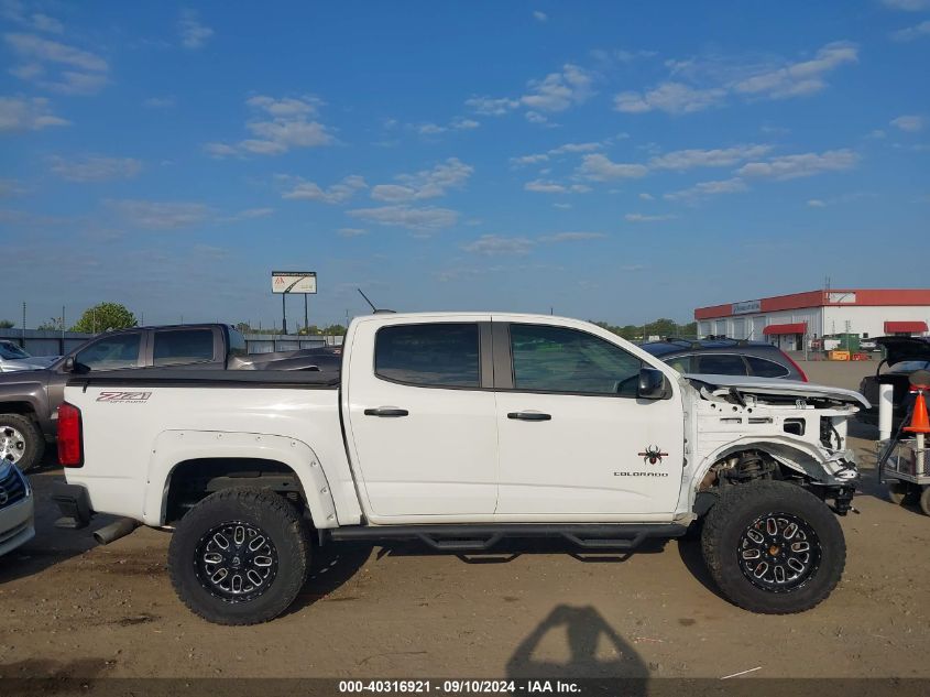 2021 Chevrolet Colorado Z71 VIN: 1GCGTDEN6M1166282 Lot: 40316921