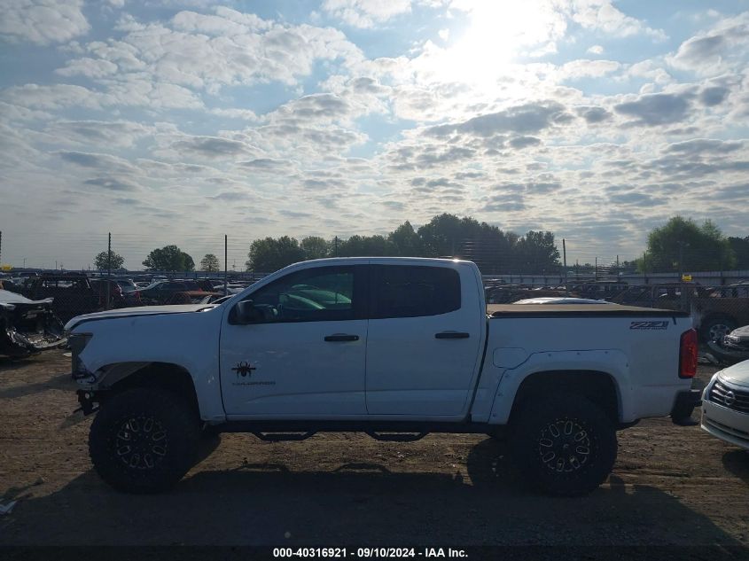 2021 Chevrolet Colorado Z71 VIN: 1GCGTDEN6M1166282 Lot: 40316921