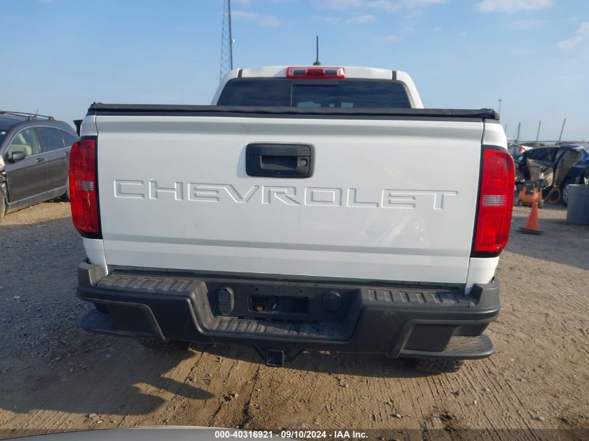 2021 Chevrolet Colorado Z71 VIN: 1GCGTDEN6M1166282 Lot: 40316921