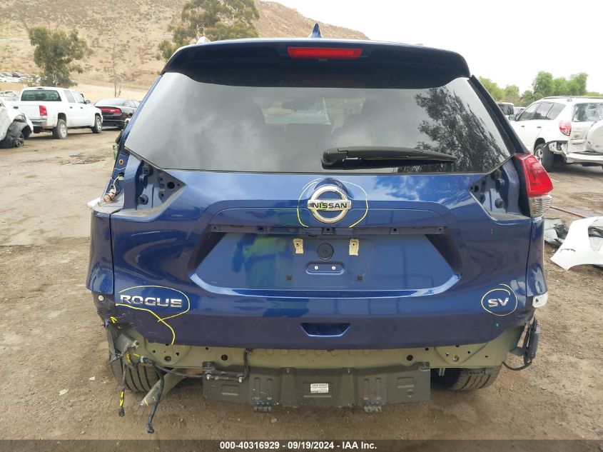 2020 Nissan Rogue Sv Fwd VIN: 5N1AT2MTXLC760169 Lot: 40316929