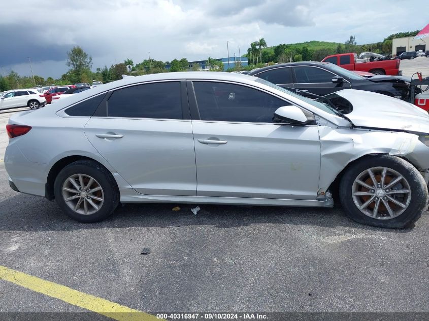 5NPE24AF9KH808654 2019 Hyundai Sonata Se