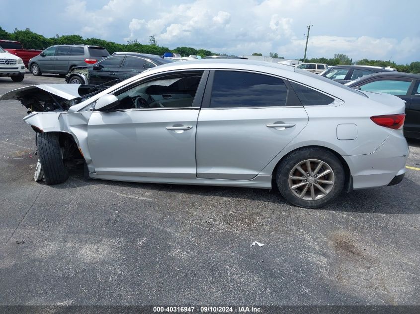 5NPE24AF9KH808654 2019 Hyundai Sonata Se