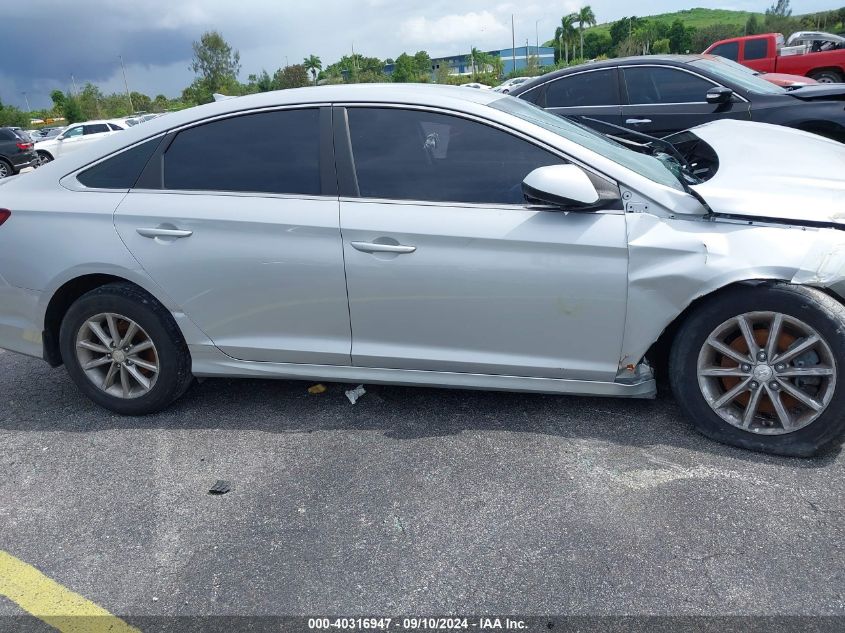 2019 HYUNDAI SONATA SE - 5NPE24AF9KH808654