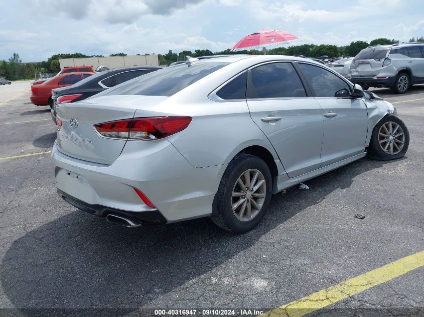 5NPE24AF9KH808654 2019 Hyundai Sonata Se