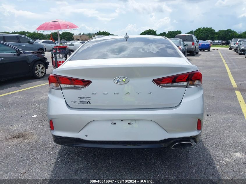 5NPE24AF9KH808654 2019 Hyundai Sonata Se