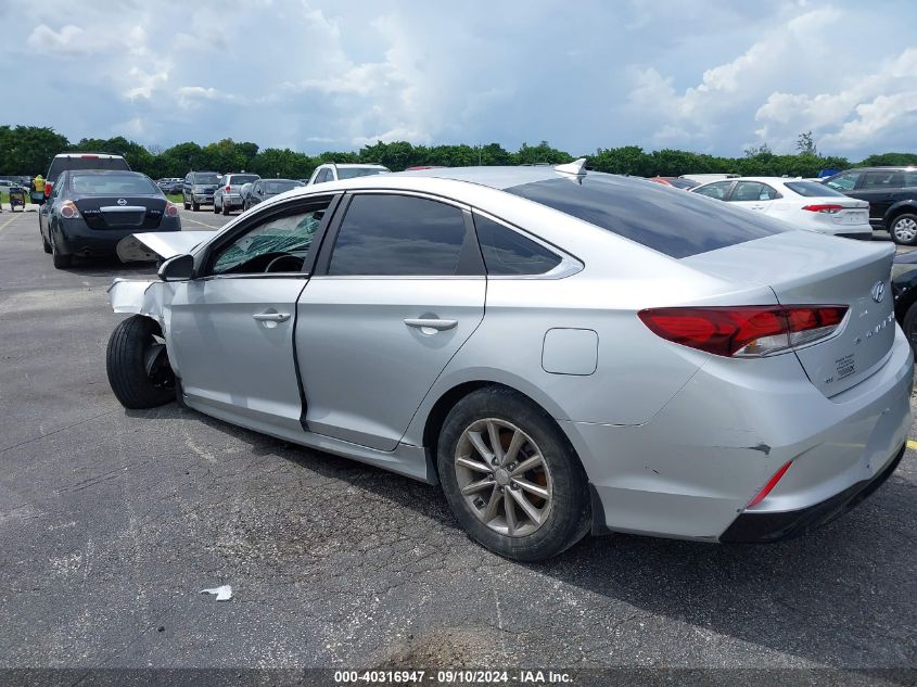 5NPE24AF9KH808654 2019 Hyundai Sonata Se