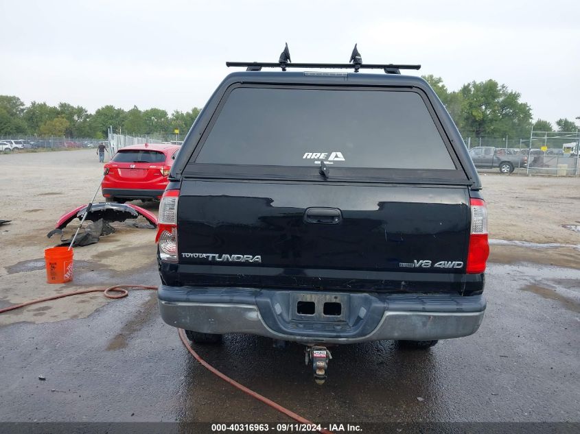 2006 Toyota Tundra Sr5 V8 VIN: 5TBDT44146S523118 Lot: 40316963