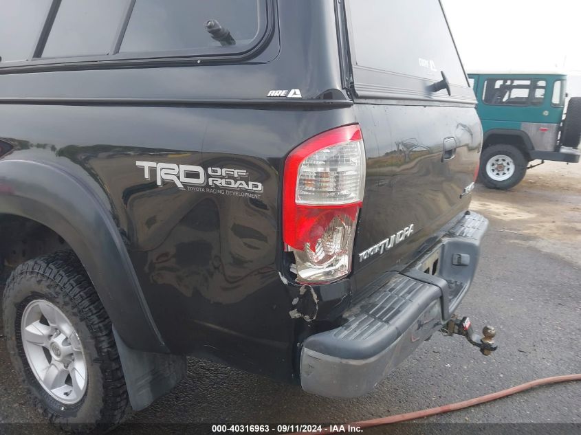 2006 Toyota Tundra Sr5 V8 VIN: 5TBDT44146S523118 Lot: 40316963