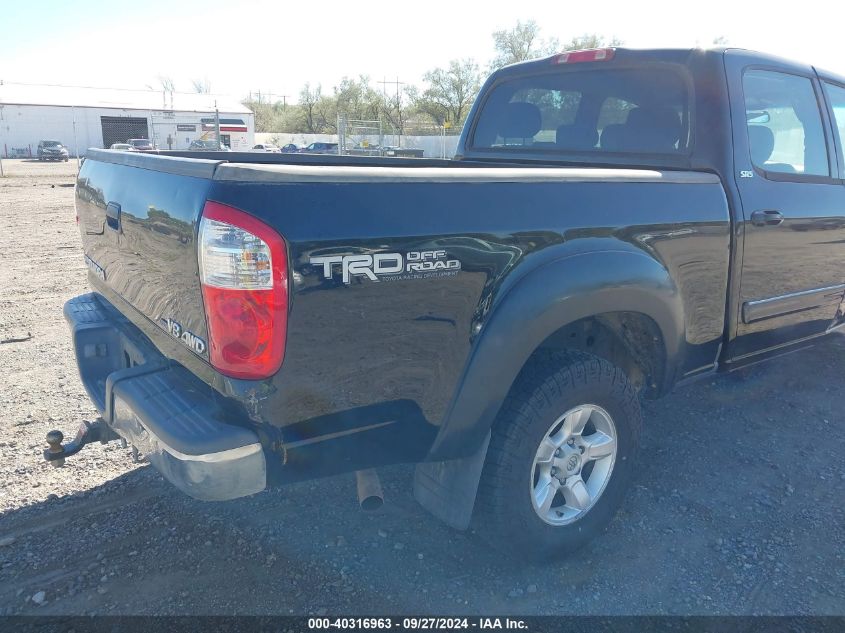 2006 Toyota Tundra Sr5 V8 VIN: 5TBDT44146S523118 Lot: 40316963