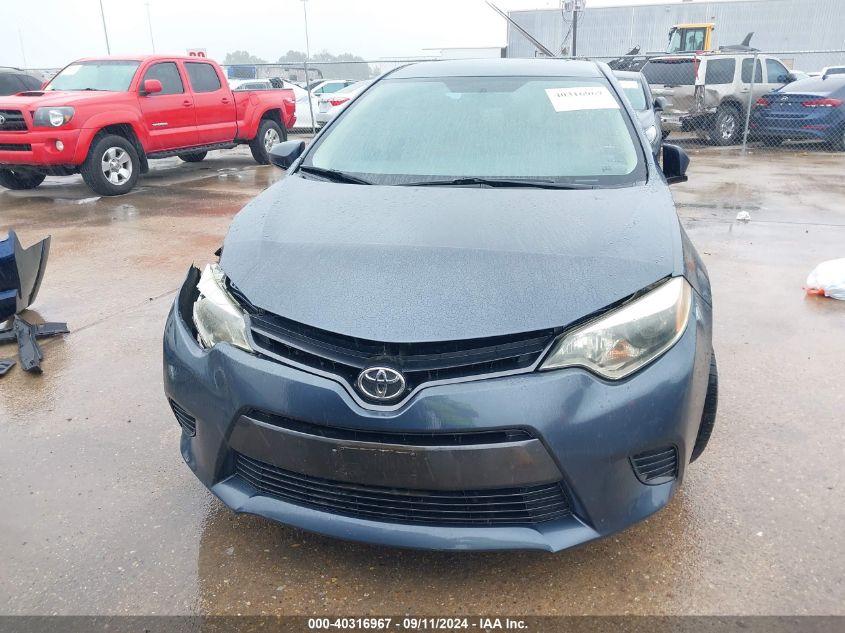 2015 Toyota Corolla Le VIN: 5YFBURHE8FP298779 Lot: 40316967