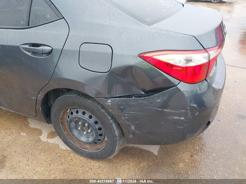 2015 Toyota Corolla Le VIN: 5YFBURHE8FP298779 Lot: 40316967